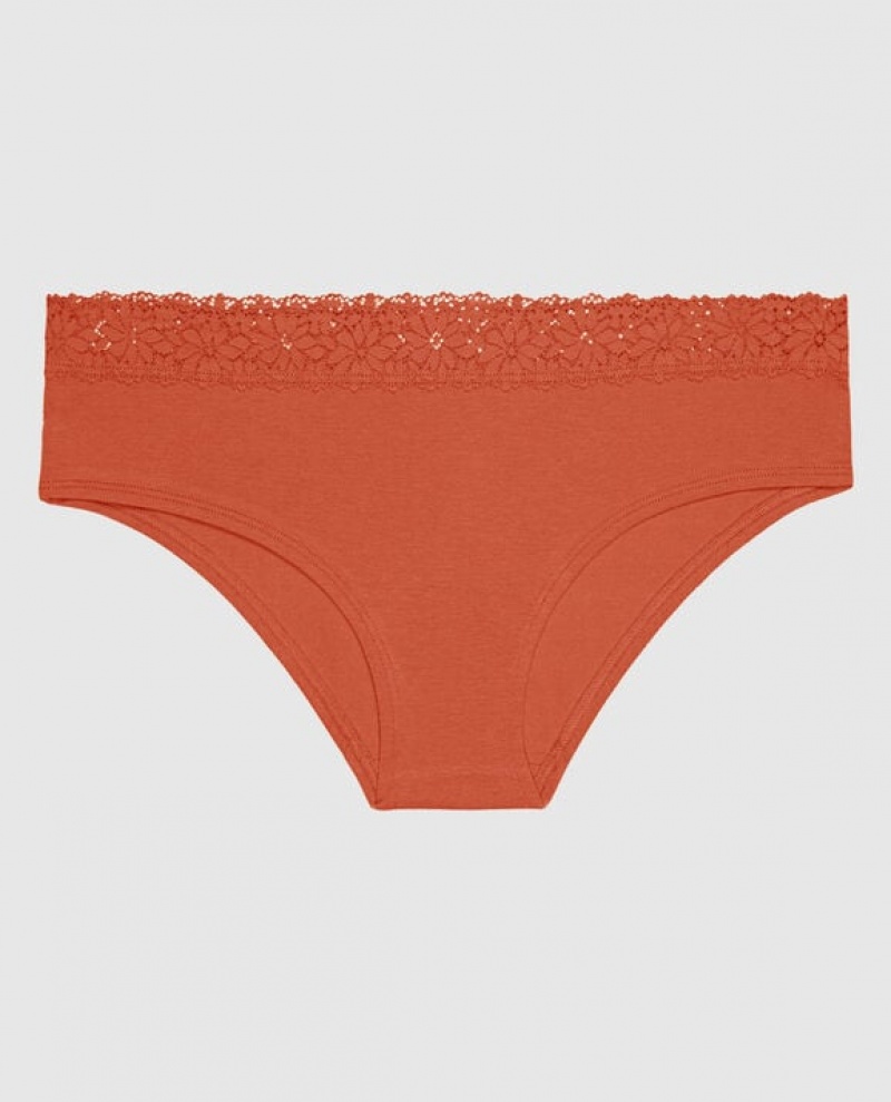 Women\'s La Senza Hipster Panty Underwear Terra Cotta | CKSfGvYw