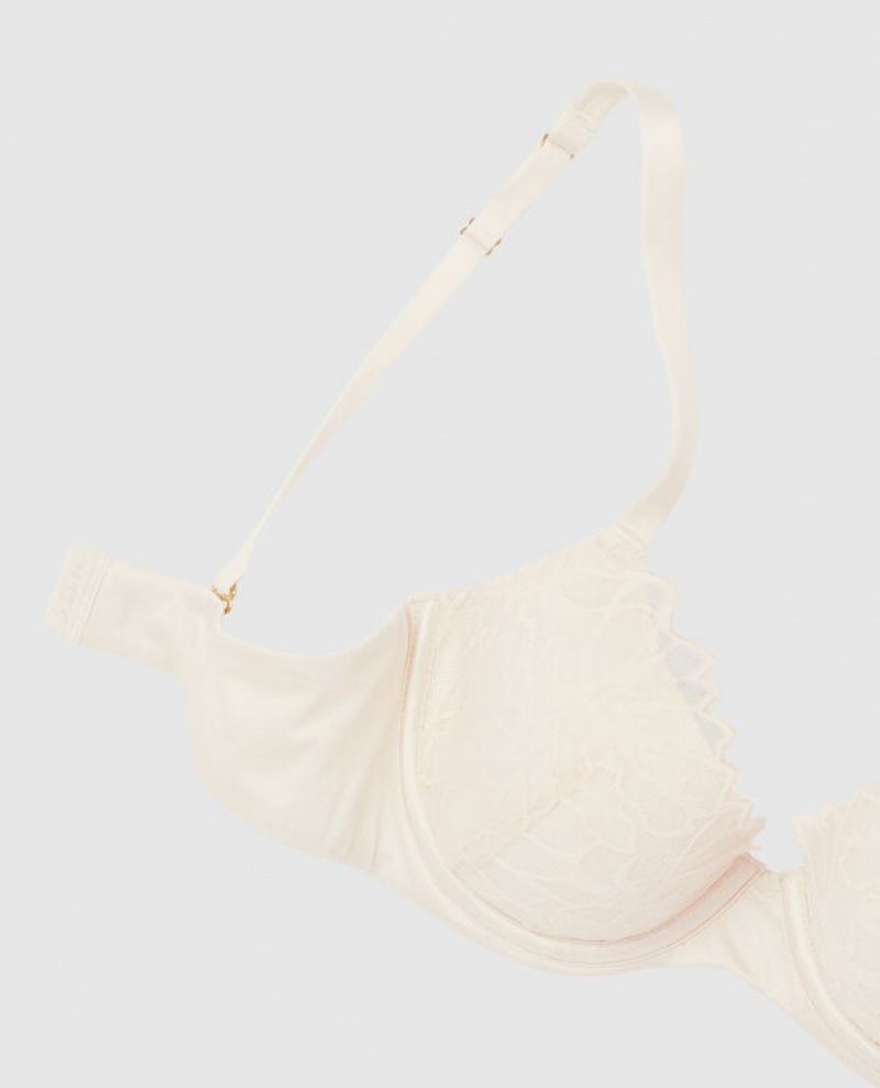 Women's La Senza Lightly Lined Full Coverage Bras Pearl | xfgpAqDx