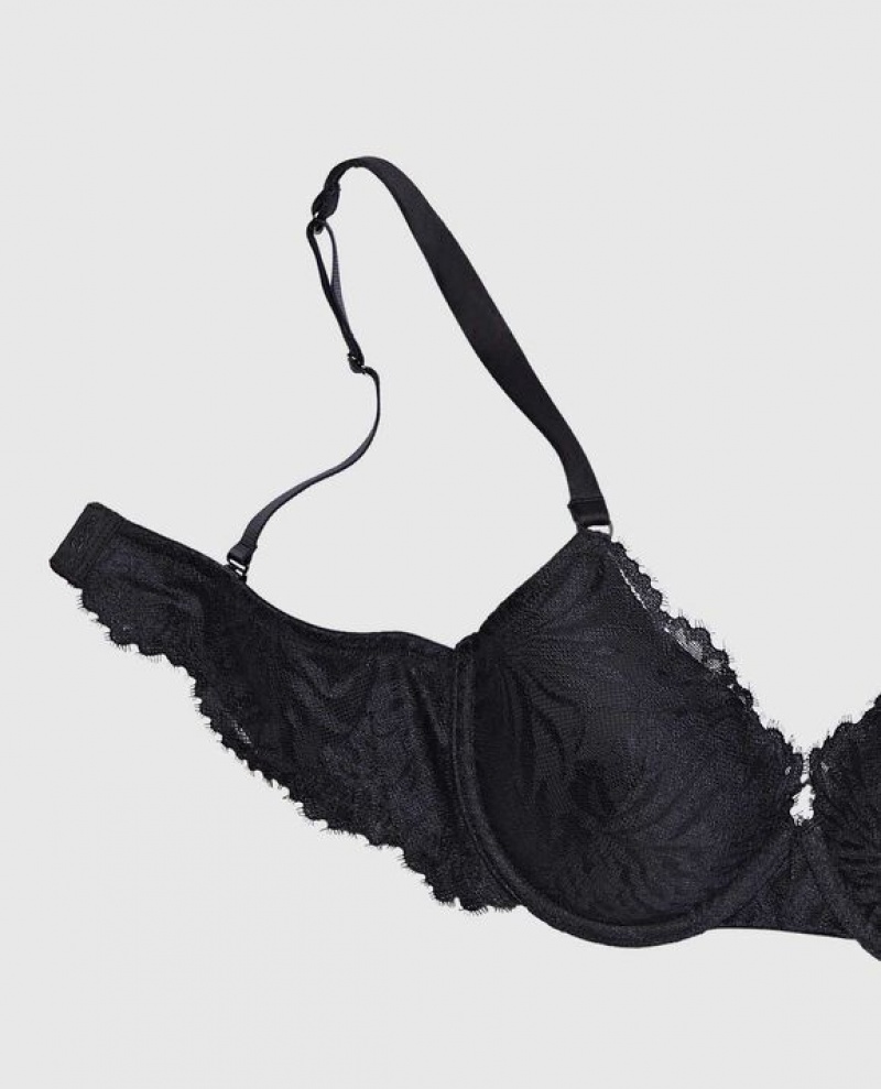 Women's La Senza Lightly Lined Full Coverage Bras Black | il3YIw2q