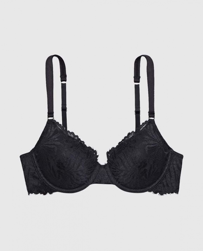 Women\'s La Senza Lightly Lined Full Coverage Bras Black | il3YIw2q