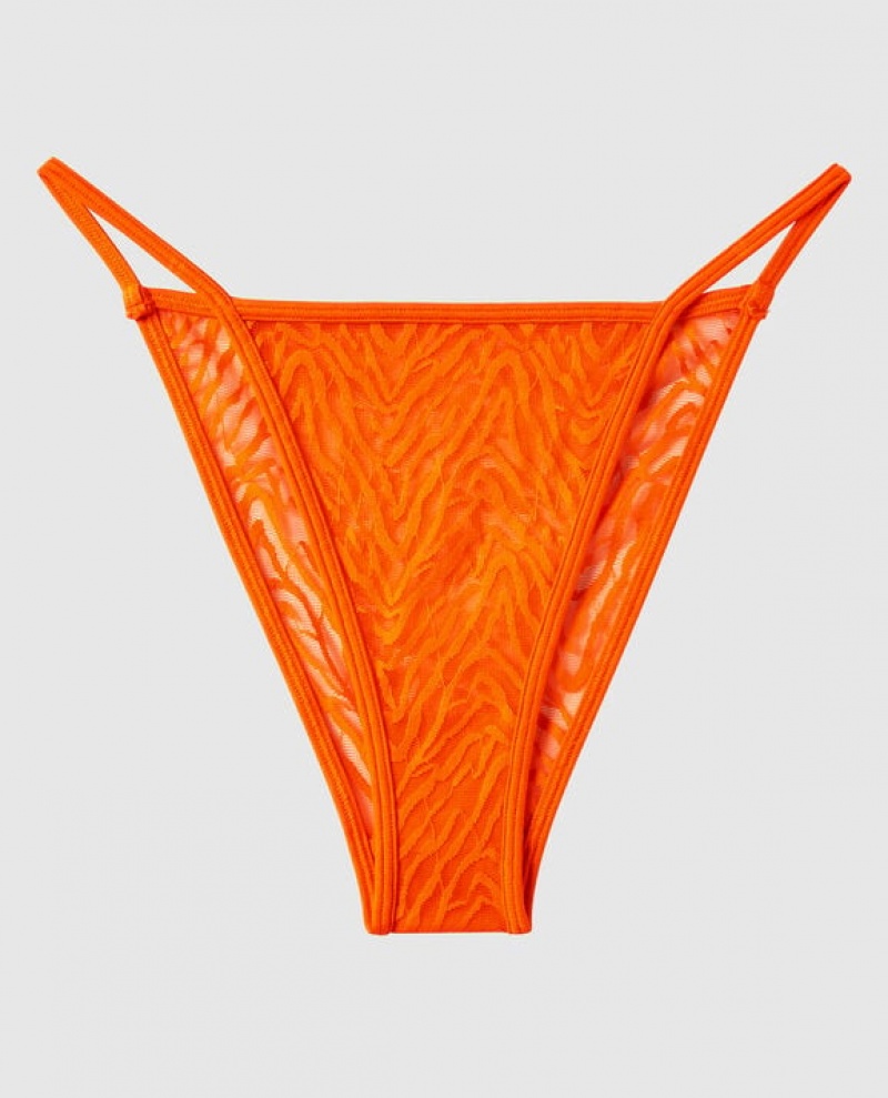 Women\'s La Senza Mini Cheeky Panty Underwear Orange | PrLO3tuy