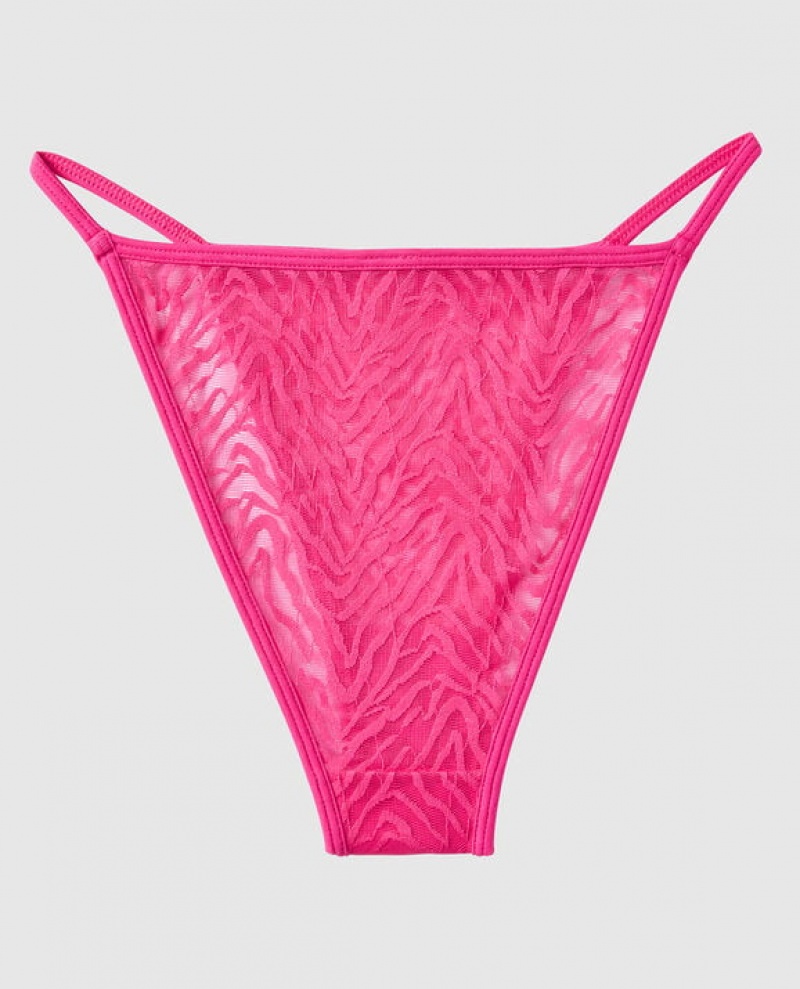 Women's La Senza Mini Cheeky Panty Underwear Pink | T4PCKV2r