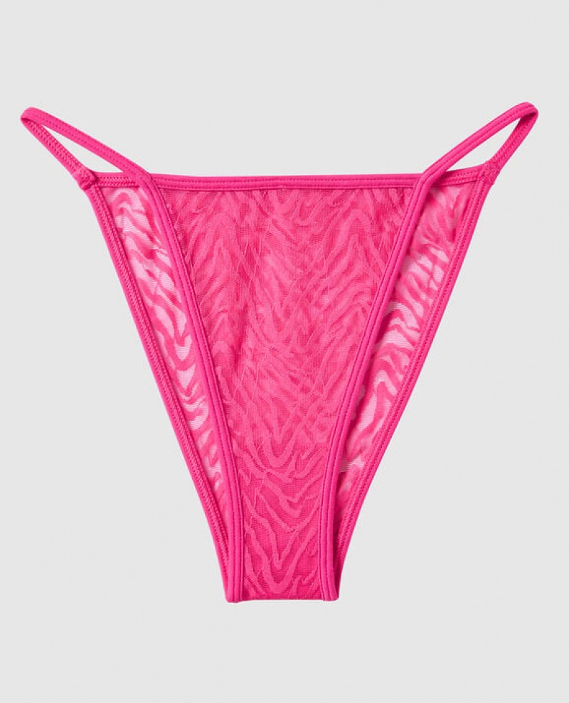 Women\'s La Senza Mini Cheeky Panty Underwear Pink | T4PCKV2r