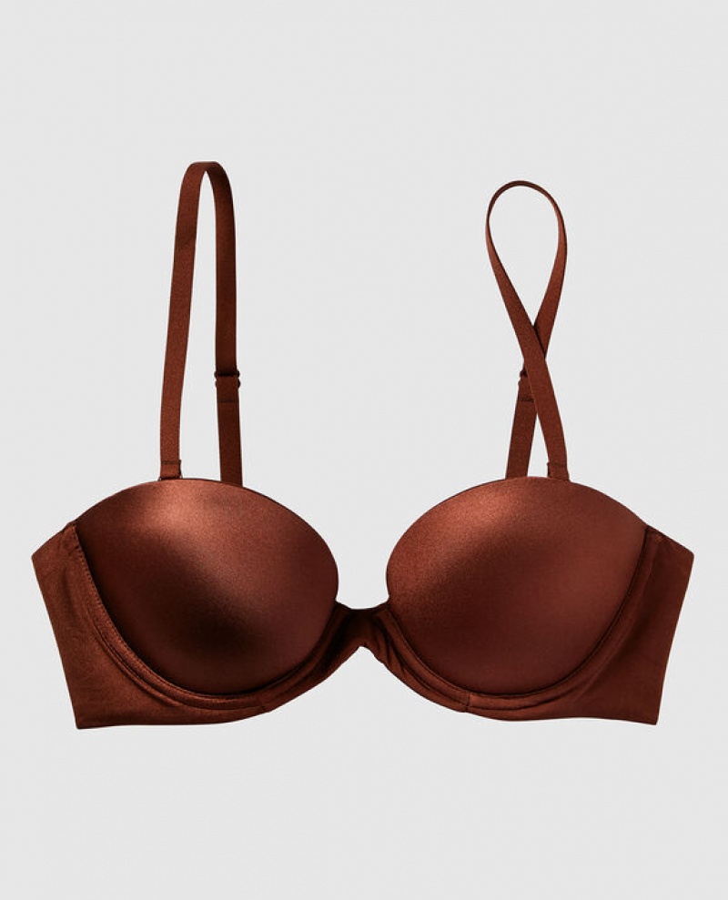 Women's La Senza Strapless Push Up Bras Andorra | HZrdrFp3