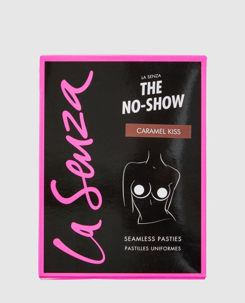 Women's La Senza The No-Show Pasties Accessories Caramel Kiss | zV1F5xfJ